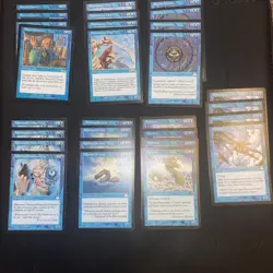 English - MTG Lot Of 100 Blue Rares - 25 Plays Sets - All Reserved List Cards - Image 5