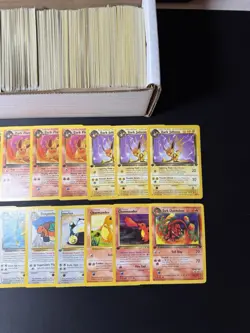 Huge Collection Bulk Lot of 600+ Pokemon Cards Mixed WOTC-XY Vintage HP-DAMAGED - Image 3