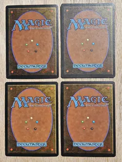 MTG - (x6) Ward Cards, Revised. 2 for blue & 1 for each other color. - Image 2