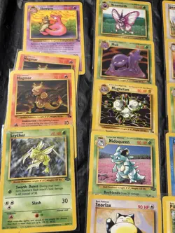 Pokemon Vintage Jungle & Fossil Lot Of 19 Cards. Pikachu & Snorlax & More - Image 2