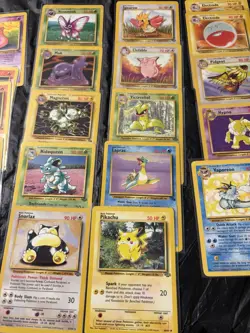 Pokemon Vintage Jungle & Fossil Lot Of 19 Cards. Pikachu & Snorlax & More - Image 3
