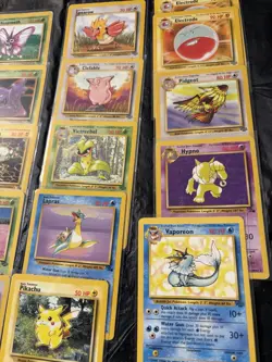 Pokemon Vintage Jungle & Fossil Lot Of 19 Cards. Pikachu & Snorlax & More - Image 4