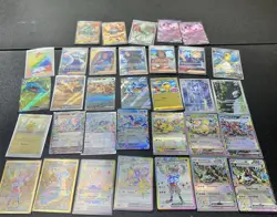 Pokemon Card Lot of 30+ Ultra Rare Full Art Secret Rare Trainer GX V VMAX VSTAR - Image 1