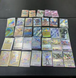 Pokemon Card Lot of 30+ Ultra Rare Full Art Secret Rare Trainer GX V VMAX VSTAR - Image 2