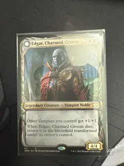 Edgar Charmed Groom Showcase Innistrad Crimson Vow MTG Card Near Mint Condition - Image 1