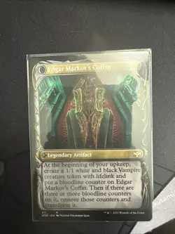 Edgar Charmed Groom Showcase Innistrad Crimson Vow MTG Card Near Mint Condition - Image 2