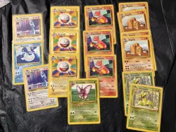 Pokemon Vintage Base Set & Base 2 Lot Of 16 Cards. Chameleon & Dragonair & More - Image 1