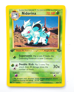 1999 Pokemon 1st EDITION Jungle Set - Uncommon Common 15 Card Lot NM/ Near Mint - Image 3