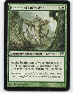 Honden of Life's Web #213 Magic the Gathering Card - Image 1