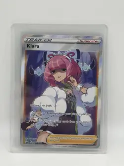 Klara SWSH302 NM Full Art Holofoil Promo Rare Pokemon Card - Image 1