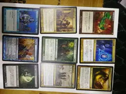 9x CHINESE MAGIC THE GATHERING MINT TRADING CARDS MIXED EDITIONS #071 - Image 1
