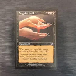 Sanguine Bond NM Time Spiral Remastered TSR English Regular MTG FREE SHIPPING - Image 1