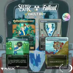 MTG Secret Lair x FalloutR: Vault Boy Foil IN HAND Ready to Ship - Image 1