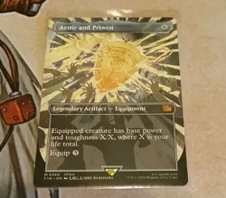 Aettir and Priwen Borderless Final Fantasy Pack Fresh MTG MINT ?? - Image 1