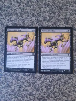 MTG - 2 x Warren Weirding - Modern Masters - Image 1
