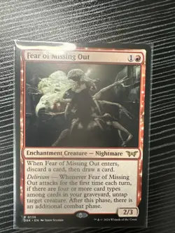 Fear of Missing Out Duskmourn: House of Horror Regular - Image 1