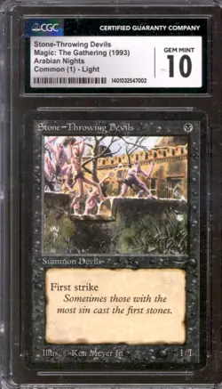 Magic MTG Arabian Nights STD Light CGC 10 GEM MINT - Image 1