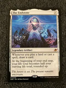 Magic The Gathering MTG - The Endstone - Edge of Eternities - Image 1