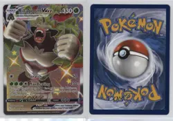 Shiny Full Art - Rillaboom VMAX Pokemon Sword & Shield Shining Fates Vault - Image 3