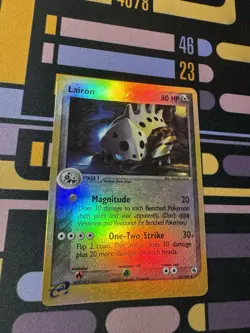 Lairon 37/109 Reverse Holo Ruby And Sapphire - Pokemon - Image 1