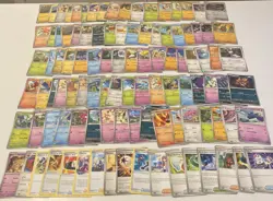 Pokemon Cards Lot. 100+ Card Lot! Lot #148 . Bulk Lot. Starts At A Low Price! - Image 1