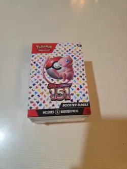 Pokemon 151 Scarlet Violet Booster Bundle English TCG, New Factory Sealed - Image 1