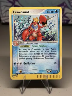 2003 CRAWDAUNT 3/97 HOLO ** SWIRL ** EX DRAGON POKEMON TCG ULTRA RARE LP - Image 1