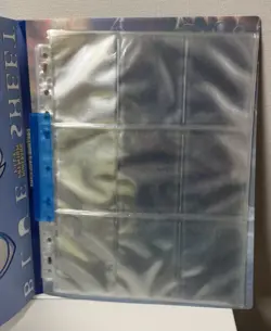 Pokemon PokePark Premium File Blue Sheet Binder 2005 Japan - Image 3