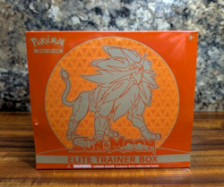 New Pokemon TCG Sun and Moon Elite Trainer Box Solgaleo ETB Factory Sealed - Image 1