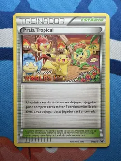Pokemon Portuguese Tropical Beach 2012 World Championships Promo NM - Image 1
