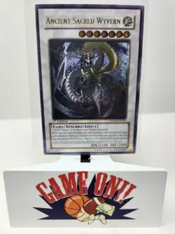 YuGiOh Ancient Sacred Wyvern ANPR-EN043 1st Edition Ultimate Rare NM - Image 1