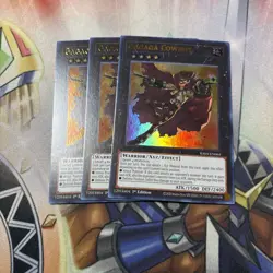 3x Yugioh Gagaga Cowboy RA04-EN064 Ultra Rare 1st Edition NM - Image 1