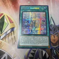 Yugioh Rite of Aramesir Prismatic Secret MP23-EN264 1st Edition Near Mint - Image 1