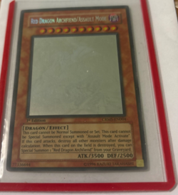 Red Dragon Archfiend Assault Mode CRMS-EN004 Ghost Rare 1st Edition Yugioh NM - Image 1