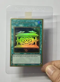 Gold Sarcophagus MGED-EN041 (NM) Premium Gold Rare 1st Edition YuGiOh! TCG - Image 3