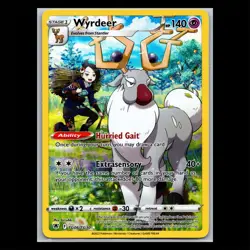 Wyrdeer TG06/TG30 Full Art Ultra Rare - Astral Radiance Pokemon Card - Image 1
