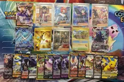Pokemon Card Lot Full Art Alt Art Fire Steelix Pikachu - Image 1