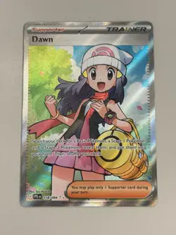 Dawn 118/094 Ultra Rare Full Art NM Pokemon Card PFL Phantasmal Flames - Image 1