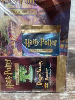 HARRY POTTER Trading Card Game TCG 3 Booster Packs Mutlipack NEW SEALED 2002 - Image 3