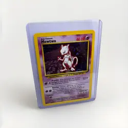 Rare Mewtwo 10/102 - Holo - Played - Collectible Pokemon Card 1999 - Image 4