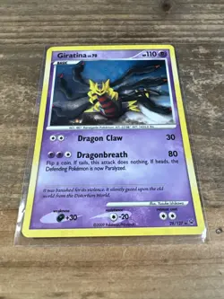 Pokemon TCG Giratina 28/127 Holo Platinum Pokemon Card 2009 TCG Vintage LP+ * - Image 2