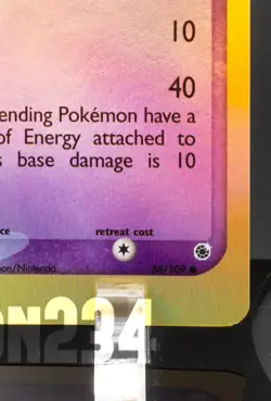 Pokemon TCG Card - Ralts 68/109 Ruby and Sapphire Reverse Holo Vintage E-Reader - Image 5