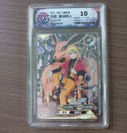 2022 China Naruto Kayou TCG Card Naruto Uzumaki NR-CR-010 CCG 10 - Image 1