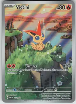 Pokemon Victini - 208 SV: Scarlet & Violet Promo Cards Promo NM - Image 1