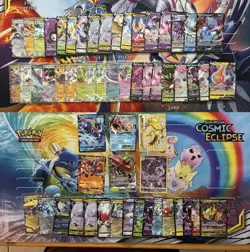 Pokemon Card Lot Full Art Alt Art Fire Gyarados Greninja Groudon 58 Cards - Image 1
