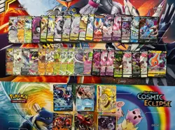 Pokemon Card Lot Full Art Alt Art Fire Gyarados Greninja Groudon 58 Cards - Image 3