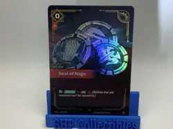 Riftbound TCG League Of Legends Origins Epic Seal of Rage 040/298 NM Card - Image 1