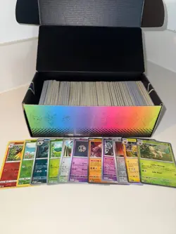 Bulk 300+ Pokemon Card TCG Lot - 500 Mix Common, Holo, Reverse Holo Cards - Image 1