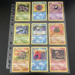 🔥Complete Common Uncommon Fossil set Pokemon Cards 1999 WOTC🔥 Pokemon Fossil - Image 1