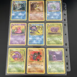 🔥Complete Common Uncommon Fossil set Pokemon Cards 1999 WOTC🔥 Pokemon Fossil - Image 2